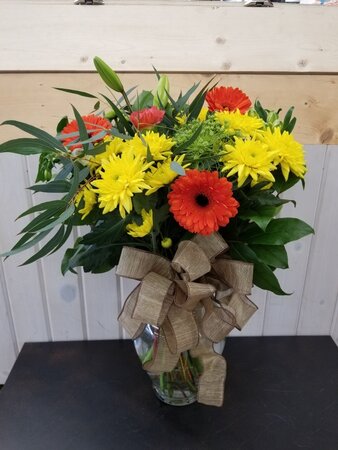 Floral Vase Arrangement 69.99