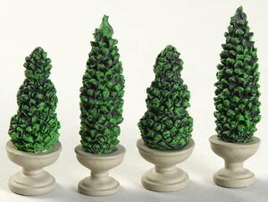 UPTOWN TOPIARIES - 4 PC